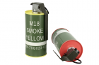 MOCK M18 SMOKE GRENADE SHAPE BB LOADER SET RED/YELLOW