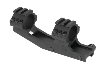 Montage monopoint 25,4mm Picatinny noir SHS