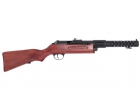 MP18 submachine gun replica - real wood