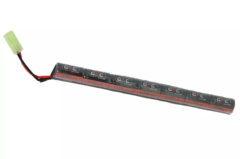 Batterie NiMH 8.4v 1600mAh type Stick GFC