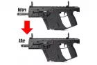 Outer Barrel 134mm 14mm CCW Kriss Vector Krytac Nine Ball