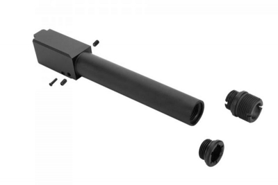 Outer Barrel 2 Way Non-recoil Black pour Glock 17 Marui Nine Ball