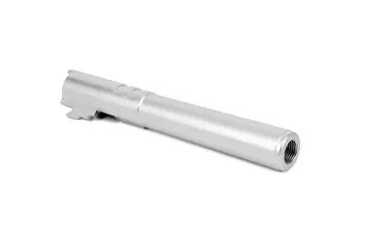 Outer Barrel Aluminium Ver.2 Filet Silver pour Hi-Capa 5.1 GBB Marui AIRSOFT MASTERPIECE