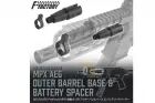 Outer Barrel Base & Battery Spacer