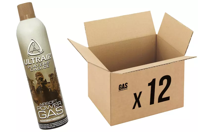 BOUTEILLE DE GAZ ULTRAIR POUR REPLIQUES AIRSOFT A GAZ