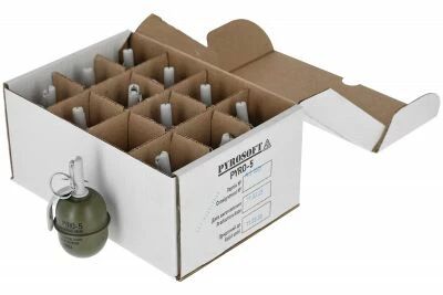 Pack 12 grenades-frag RGD-5 PYROSOFT PYRO-5M
