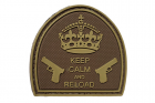 Patch - Keep Calm And Reload - Tan