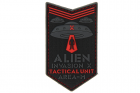 Patch Alien Invasion Tactical Unit rouge JTG
