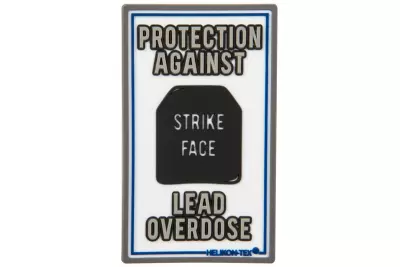 Patch PVC \ Lead Overdose\  White Helikon