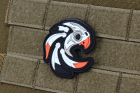 Patch PVC Indian Skull Orange OPS-store