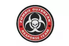 Patch Zombie Outbreak Rubber Patch Blackmedic JTG