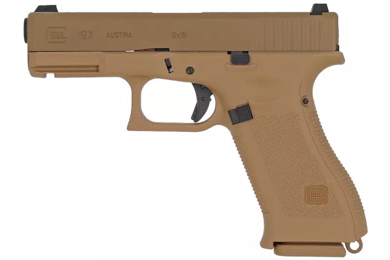 PIST GLOCK 19X BBS 6MM GAZ <1J - COYOTE UMAREX