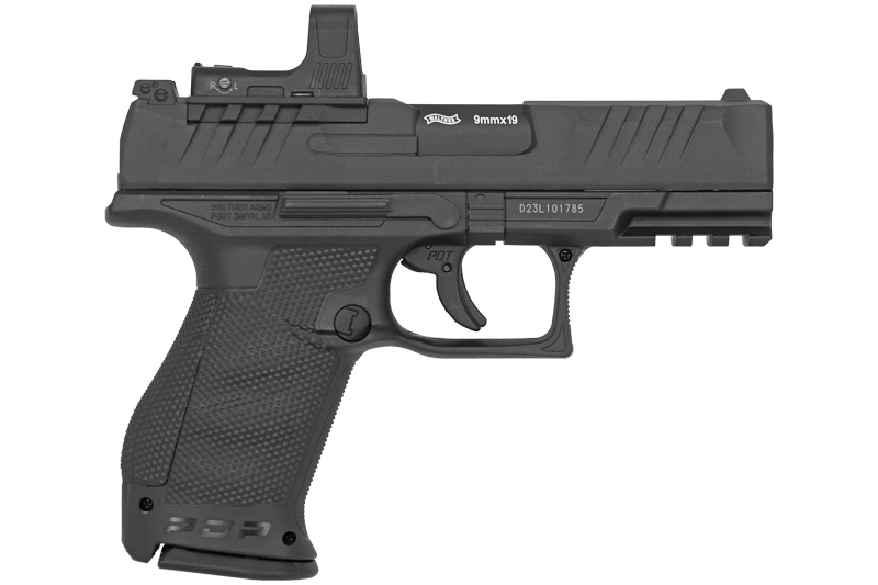 PIST WALTHER PDP COMPACT 4\'\' COMBO RDS 8 BBS 6MM CO2 < 2,0 J UMAREX