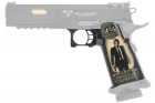 Pistol Grip Custom Cerakote pour Hi-Capa GBB Tokyo Marui COWCOW \ ENGRAVED\ 