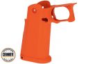 Pistol Grip Custom Orange Cerakote pour Hi-Capa GBB Tokyo Marui COWCOW 