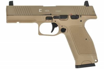 PISTOLET 6MM MKW BLOWBACK CERAKOTE TAN KIZUNA WORKS