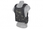 Plate Carrier V5 Tactical Vest Multicam Black WOSPORT