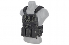 Plate Carrier V5 Tactical Vest Multicam Black WOSPORT