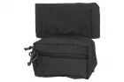 Poche Sub Abdominal Velcro Noir WOSPORT