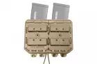 PORTE-CHARGEUR DOUBLE COTE A COTE BUNGY 8BL17 TAN POUR M4 / AR15