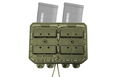 Porte-chargeur double Bungy 8BL Vega Holster tan pour M4/AR15 - Achat vente  pas cher Surplus militaire