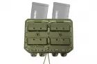 PORTE-CHARGEUR DOUBLE COTE A COTE BUNGY 8BL17 VERT OLIVE POUR M4 / AR15