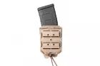 Porte-chargeur simple Bungy 8BL tan pour M4/AR15