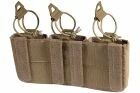 Porte-chargeur triple M4-AK FREY RAGNAR Coyote MOLLE