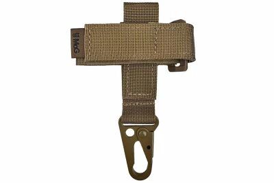 Porte-gants avec mousqueton acier MOG