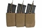 Pouch triple chargeurs M4-AK FREY RAGNAR Coyote