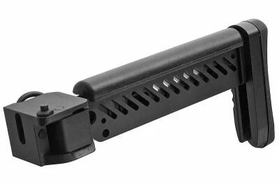 PT-5 side folding stock For TM AKM GBB Noir