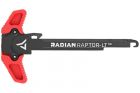 PTS Radian - Raptor-LT Ambidextrous Charging Handle for AEG/ERG - Red