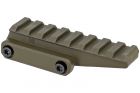 PTS Unity Tactical FAST Optic Riser (Polymer) - Olive Drab