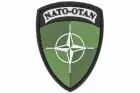 PVC patch - NATO shield - Green