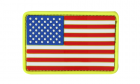 PVC US FLAG PATCH RWB