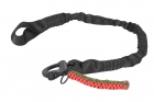 Quick release safety rope (deluxe version) Black