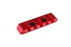 Rail CNC Keymod Rouge 65mm SLONG