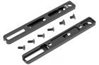 RENEGADE CNC Aluminum M-LOK KEY MOD Adapters for SCAR (BK)