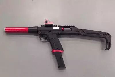 Rplique AAP-01 Assassin Red Carbone Custom