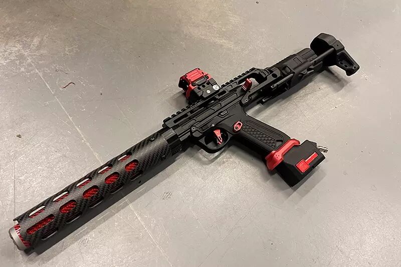 Réplique AAP01 Assassin RED CQB HPA Custom
