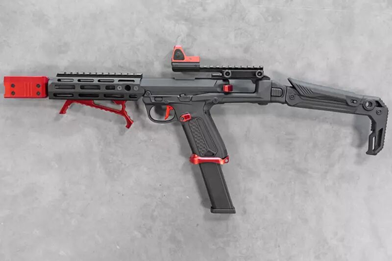 Réplique AAP-01 Assaut Black/Red AAC Custom