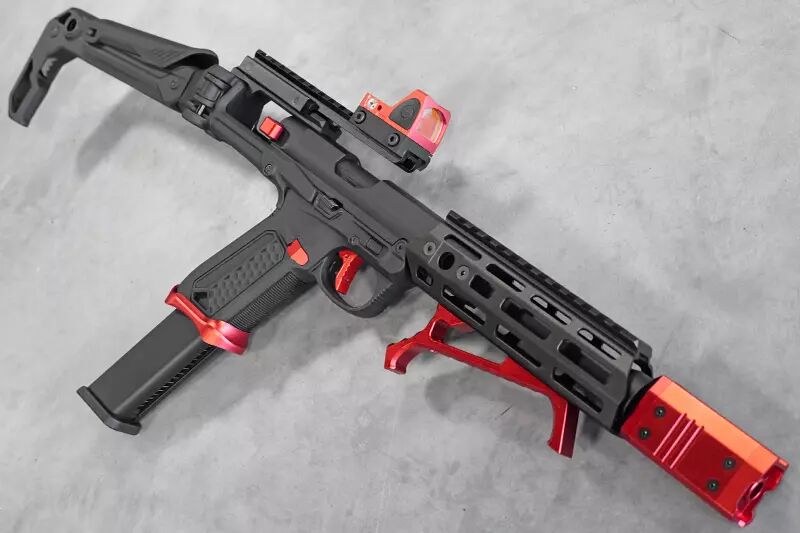 Réplique AAP-01 Assaut Black/Red AAC Custom