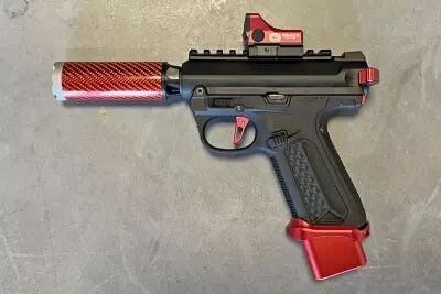 Rplique AAP-01 S Red Carbone Custom
