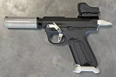 Rplique AAP-01 S Silver Carbone Custom