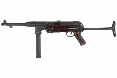 Pistolet-mitrailleur MP40 WWII Noir-Prune AGM gauche
