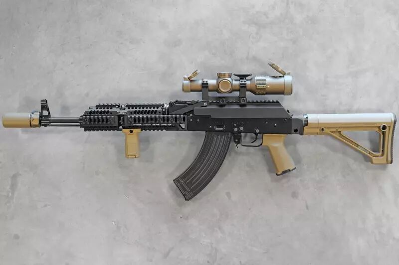 Réplique AKM GBBR Tokyo Marui \ DMR\  Custom