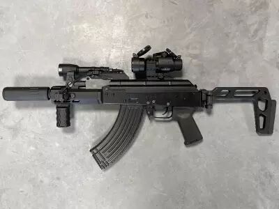 Rplique AKM GBBR Tokyo Marui SLR 4.7 Custom