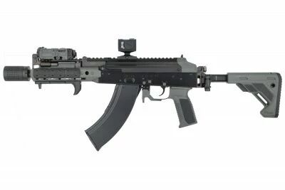 AKX GBBR HEPHAESTUS Cerakote Noir Gris Gauche