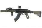 Réplique AKX GBBR Hard Kick Holosun Cerakote OD Custom