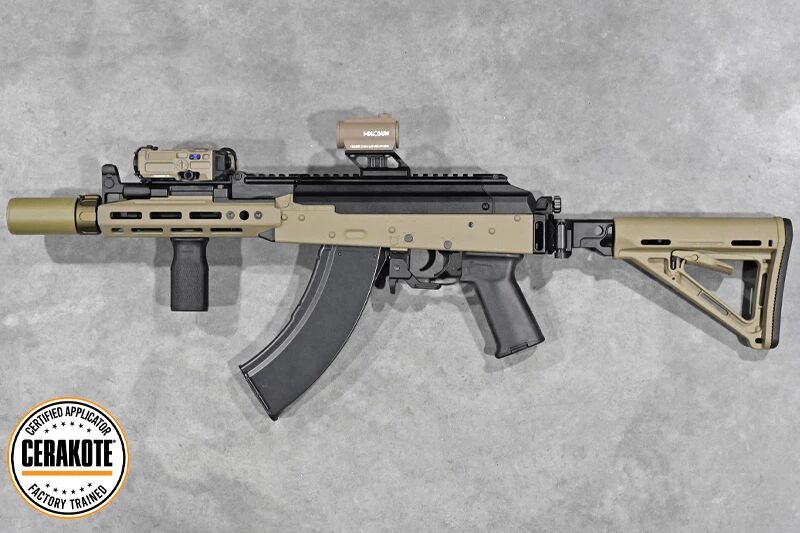 Rplique AKX Tokyo Marui GBBR FDE Cerakote Custom